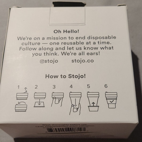 Stojo Collapsible Coffee Cup - Picture 4 of 8